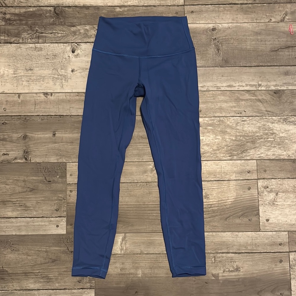 Lululemon Blue High-Waisted Leggings